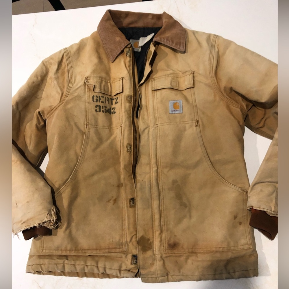 Carhartt vintage chore jacket